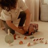 Brandweerwagen set met figuren FSC - Little Dutch Brandweerwagen set met figuren FSC - Little Dutch