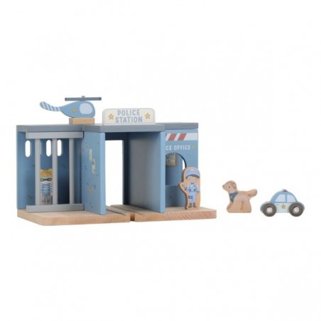 Politiebureau set met figuren FSC - Little Dutch Politiebureau set met figuren FSC - Little Dutch