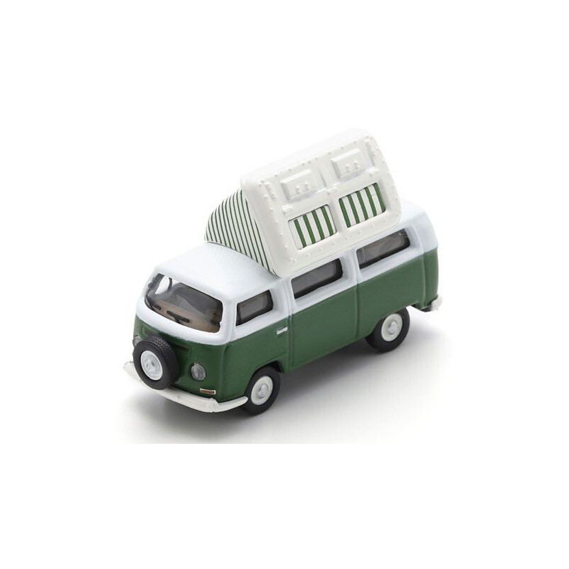 VW T2 Campingbus (groen/wit) 1:87, Schuco