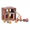 Brandweer kazerne set met figuren FSC - Little Dutch Brandweer kazerne set met figuren FSC - Little Dutch