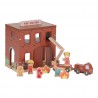 Brandweer kazerne set met figuren FSC - Little Dutch Brandweer kazerne set met figuren FSC - Little Dutch