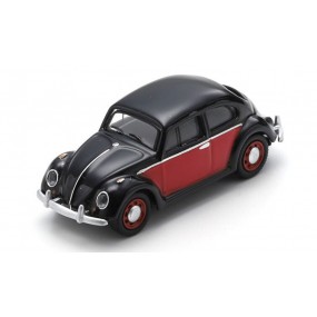 VW Kever (rood/zwart) 1:87, Schuco
