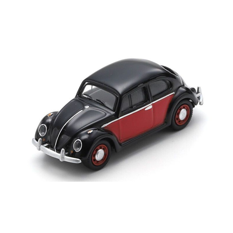 VW Kever (rood/zwart) 1:87, Schuco