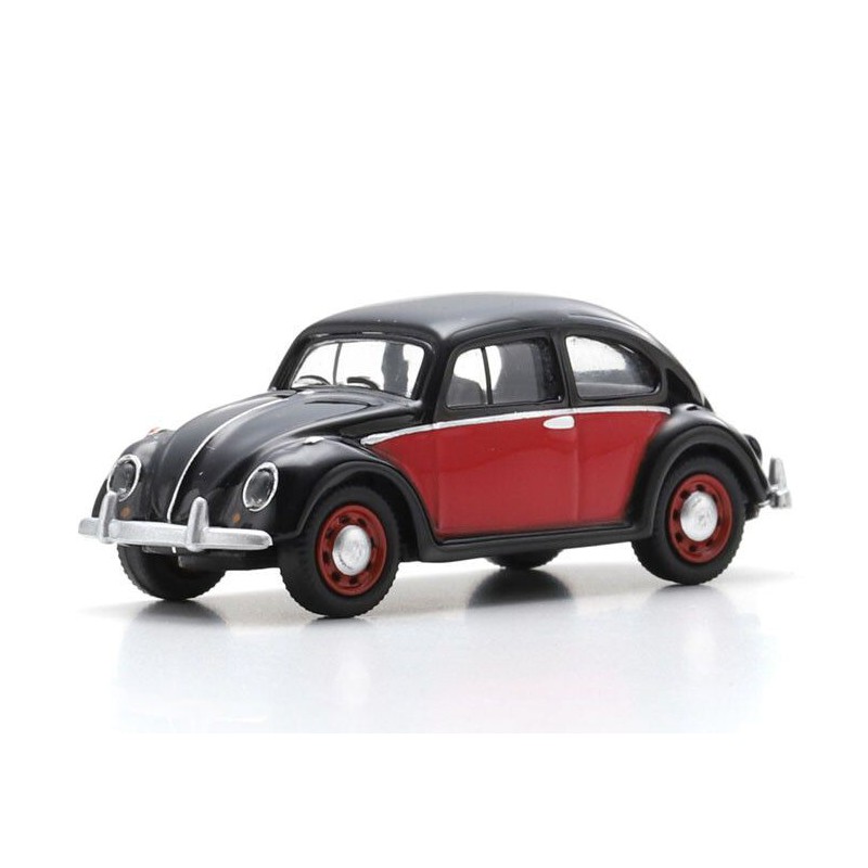 VW Kever (rood/zwart) 1:87, Schuco