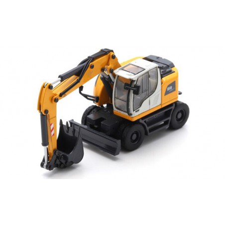 Liebherr A918 (Graafmachine) (Geel) 1:87, Schuco