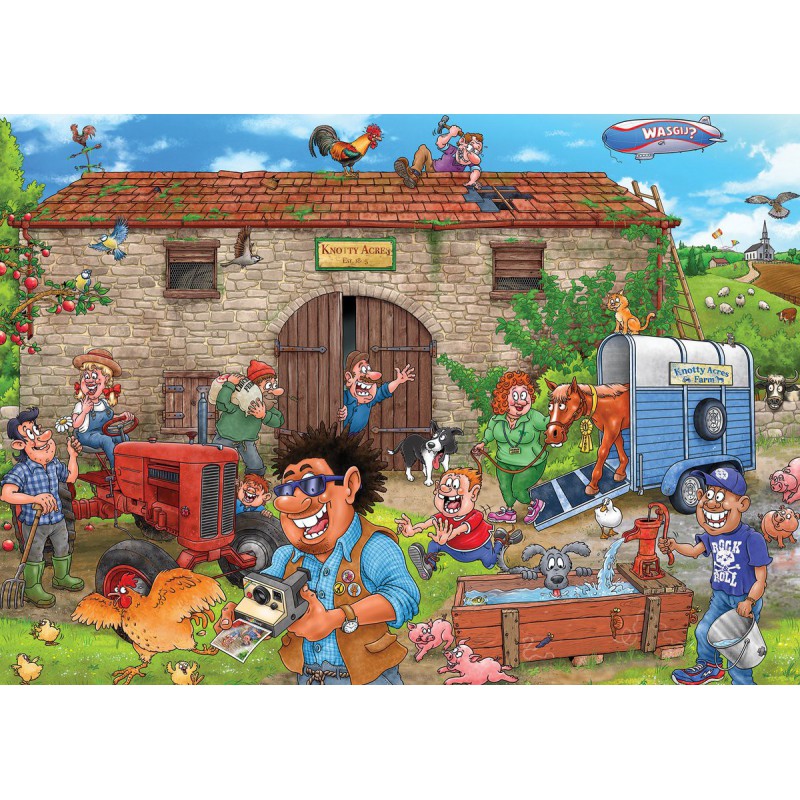 Wasgij Destiny 30 Een gelukkige oogst, 1000stukjes Jumbo