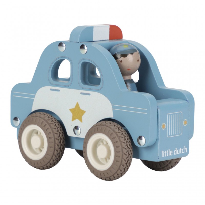 Politiewagen met figuur FSC - Little Dutch