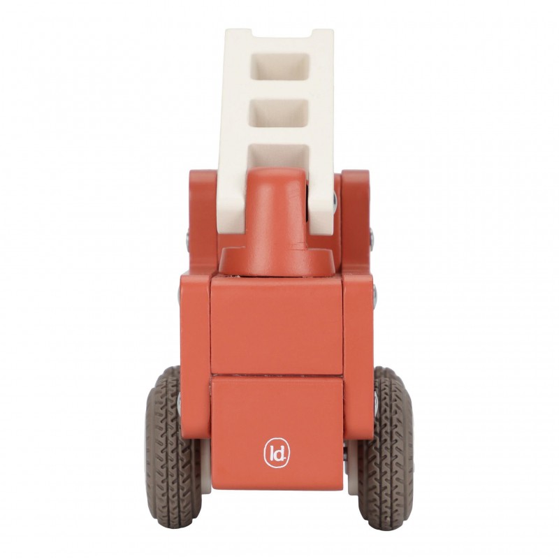 Brandweerwagen met figuur FSC - Little Dutch