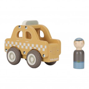 Taxi met figuur FSC - Little Dutch