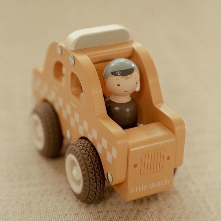 Taxi met figuur FSC - Little Dutch Taxi met figuur FSC - Little Dutch