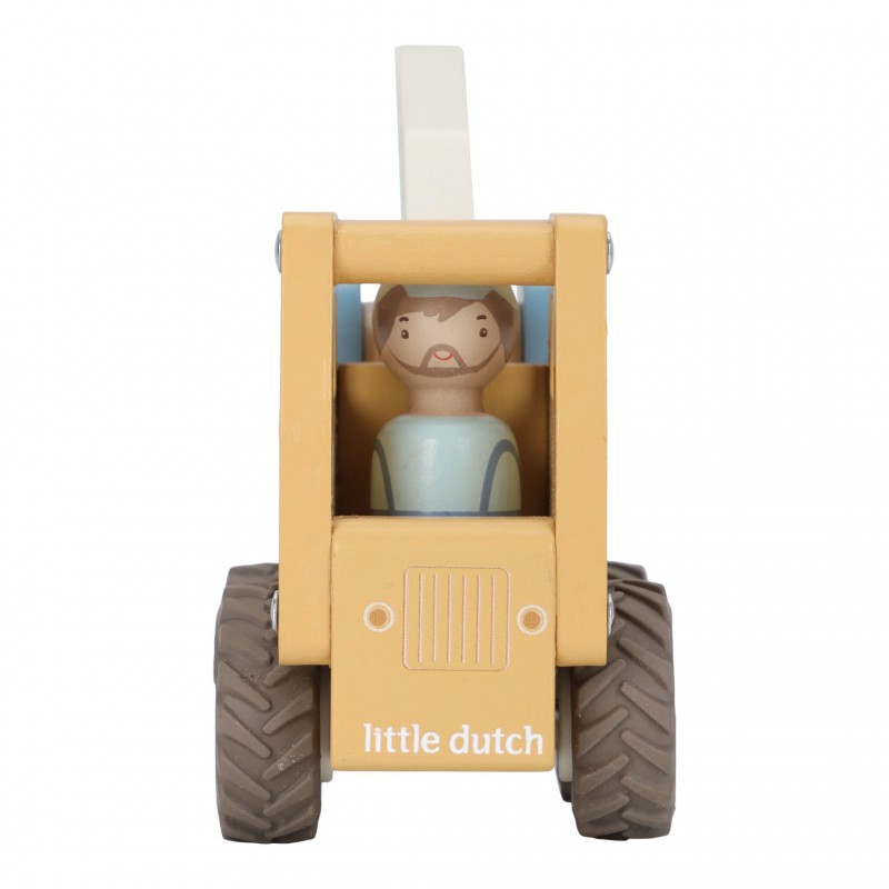 Kraanwagen met figuur FSC - Little Dutch
