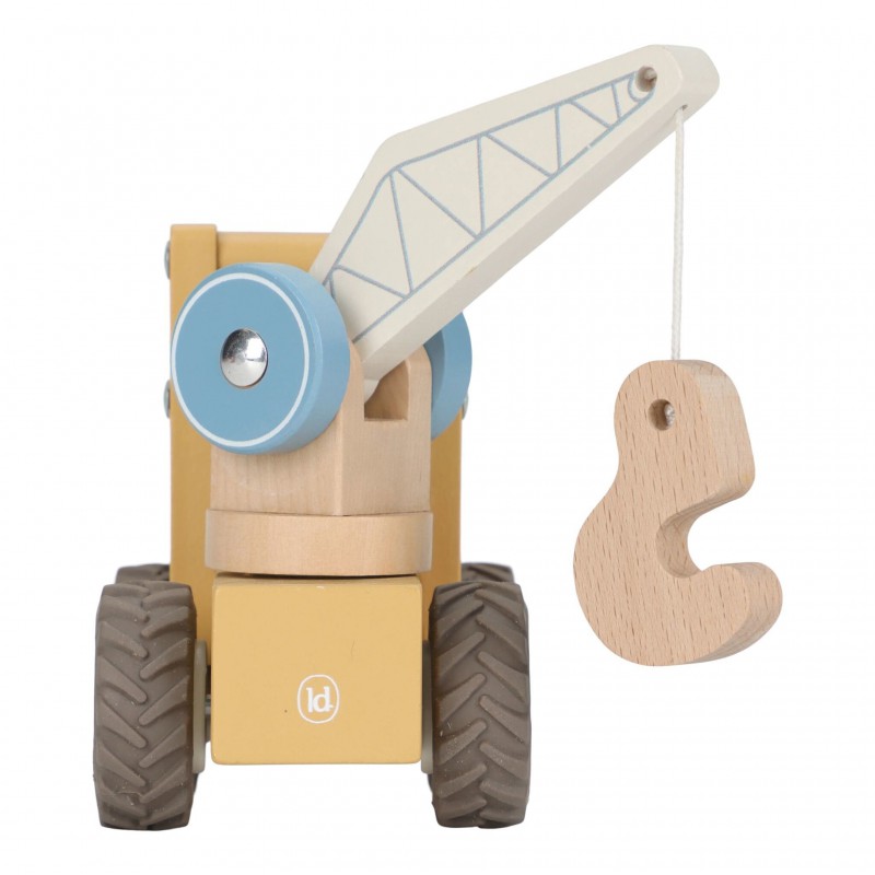 Kraanwagen met figuur FSC - Little Dutch