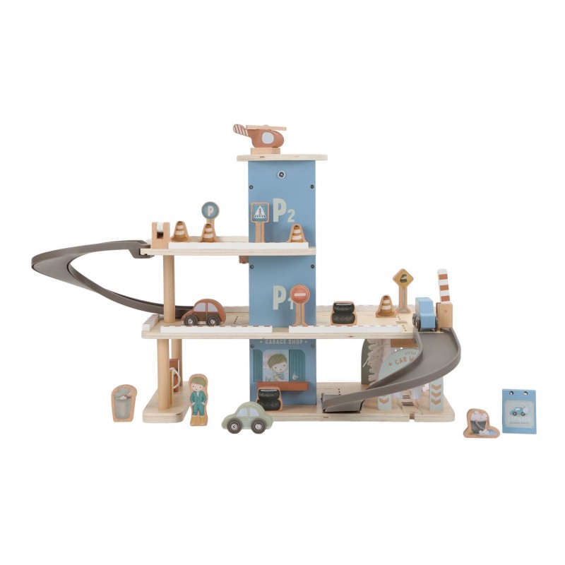 Garage set met figuren FSC - Little Dutch