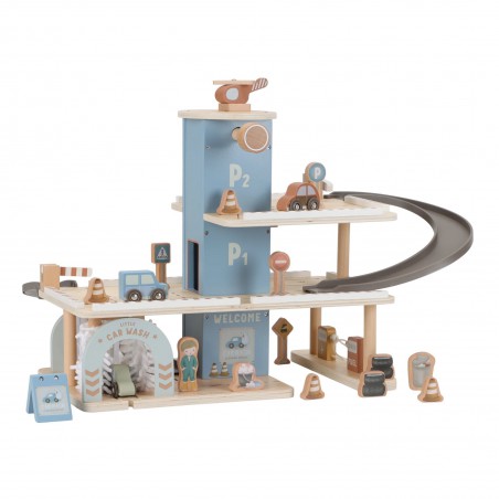 Garage set met figuren FSC - Little Dutch Garage set met figuren FSC - Little Dutch
