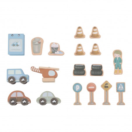 Garage set met figuren FSC - Little Dutch Garage set met figuren FSC - Little Dutch
