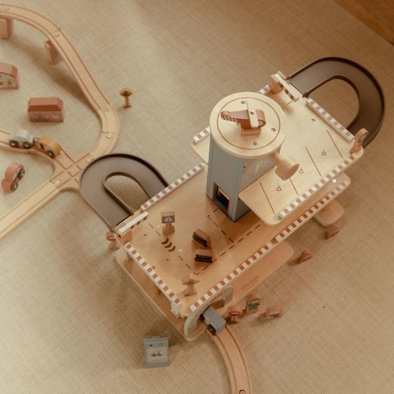 Garage set met figuren FSC - Little Dutch