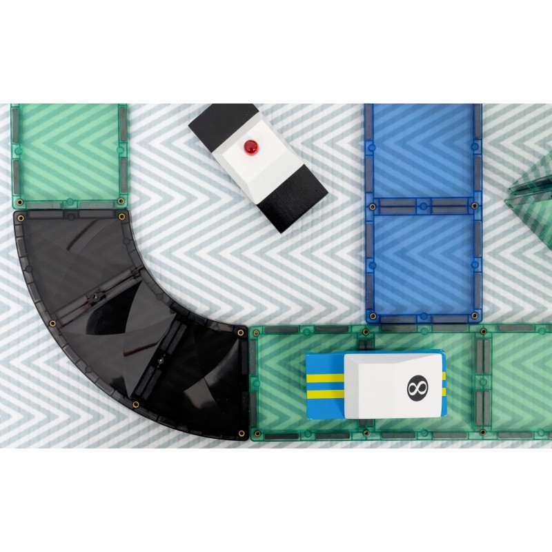 Connetix - Wegen, hellingen en kruispunten, 16 stuks