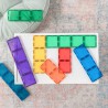 Connetix - Regenboog rechthoek pakket, 18 stuks Connetix - Regenboog rechthoek pakket, 18 stuks