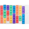 Connetix - Regenboog rechthoek pakket, 18 stuks Connetix - Regenboog rechthoek pakket, 18 stuks