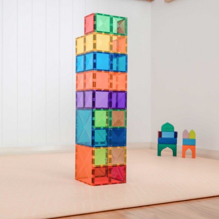 Connetix - Regenboog vierkant pakket, 42 stuks Connetix - Regenboog vierkant pakket, 42 stuks