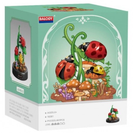 Bloemen met lieveheersbeestje, Balody