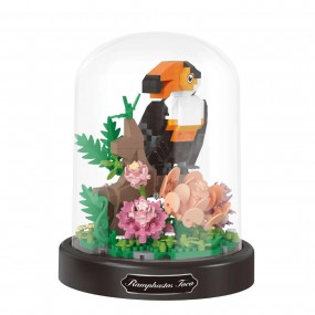 Bloemen met toekan, Balody