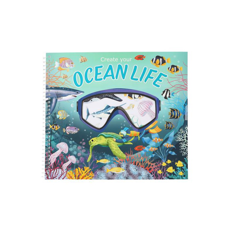 Depesche, Create your Ocean Life met holofoil stickers 13600