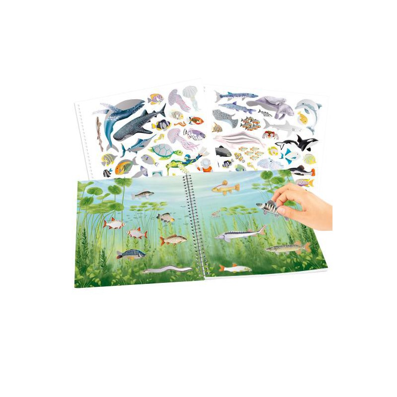 Depesche, Create your Ocean Life met holofoil stickers 13600