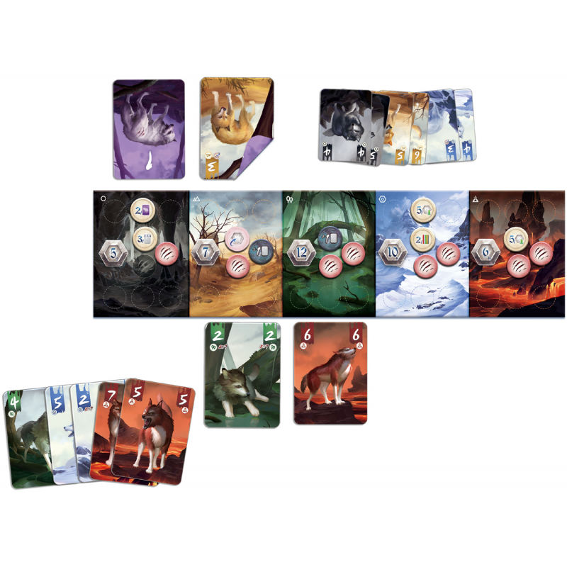 Lone wolves, tweepersoons kaartspel White Goblin Games