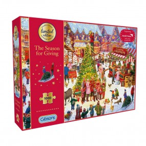 Christmas Limited edition, The Season of Giving, 1000 stukjes, Gibsons