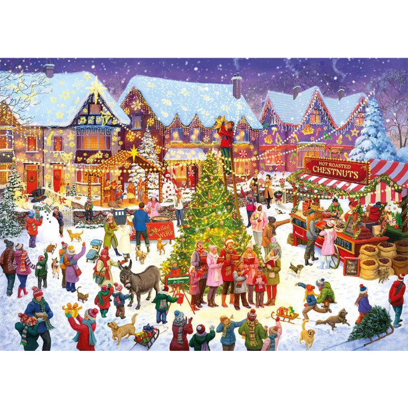 Christmas Limited edition, The Season of Giving, 1000 stukjes, (1000) Gibsons puzzel