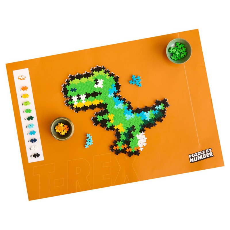 Plus-Plus - Puzzle by number T-Rex