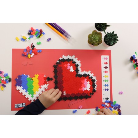 Plus-Plus - Puzzle by number Hart