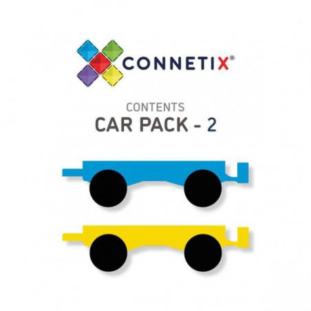 Connetix - Autoset, 2 stuks