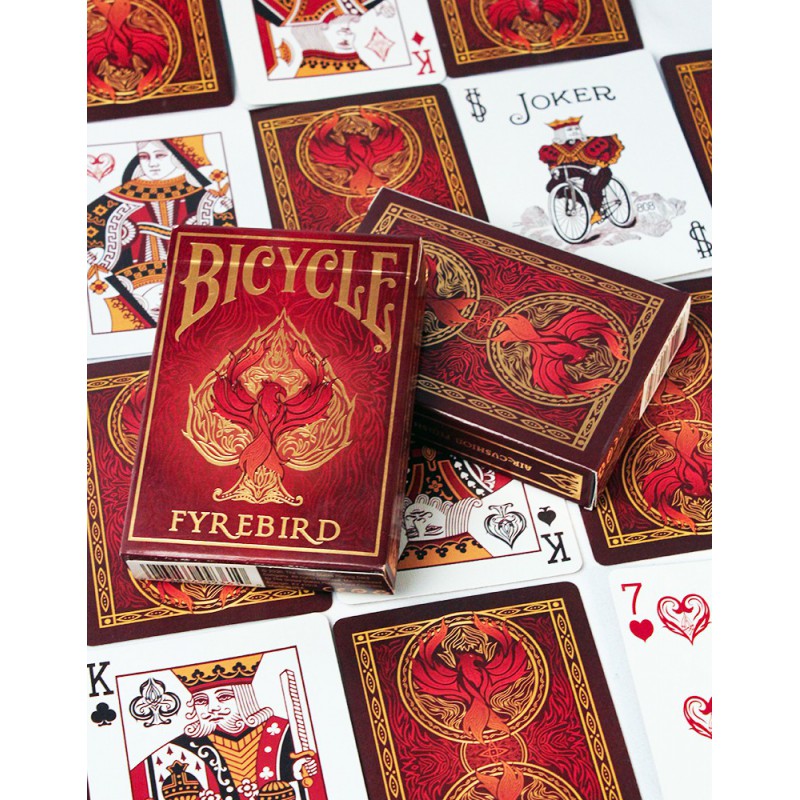 Pokerkaarten Bicycle Fyrebird Deck