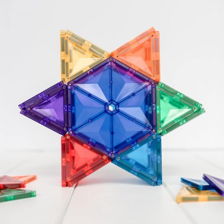 Connetix - regenboog geometrie set, 30 stuks Connetix - regenboog geometrie set, 30 stuks