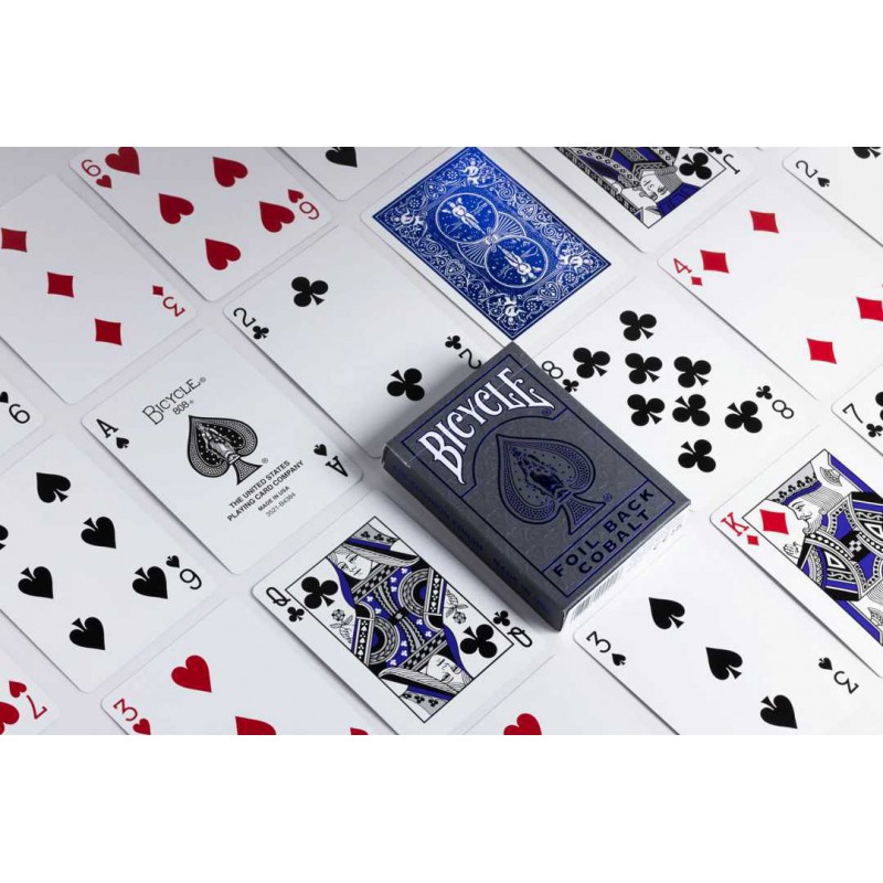 Pokerkaarten Bicycle Metallux Blue Deck
