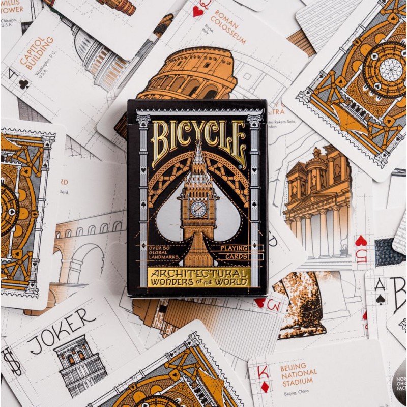Pokerkaarten Bicycle Architectural Premium Deck