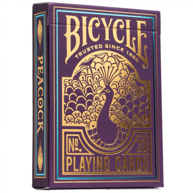 Pokerkaarten Bicycle Purple Peacock