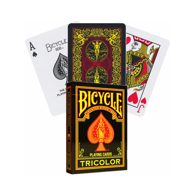 Pokerkaarten Bicycle Tricolor