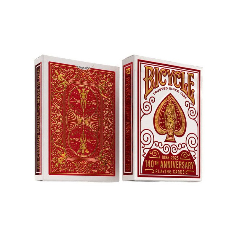 Pokerkaarten Bicycle 140th anniversary
