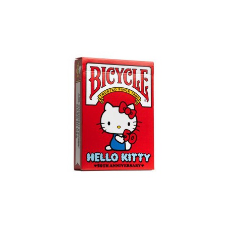 Pokerkaarten Bicycle Hello Kitty 50th Anniversary