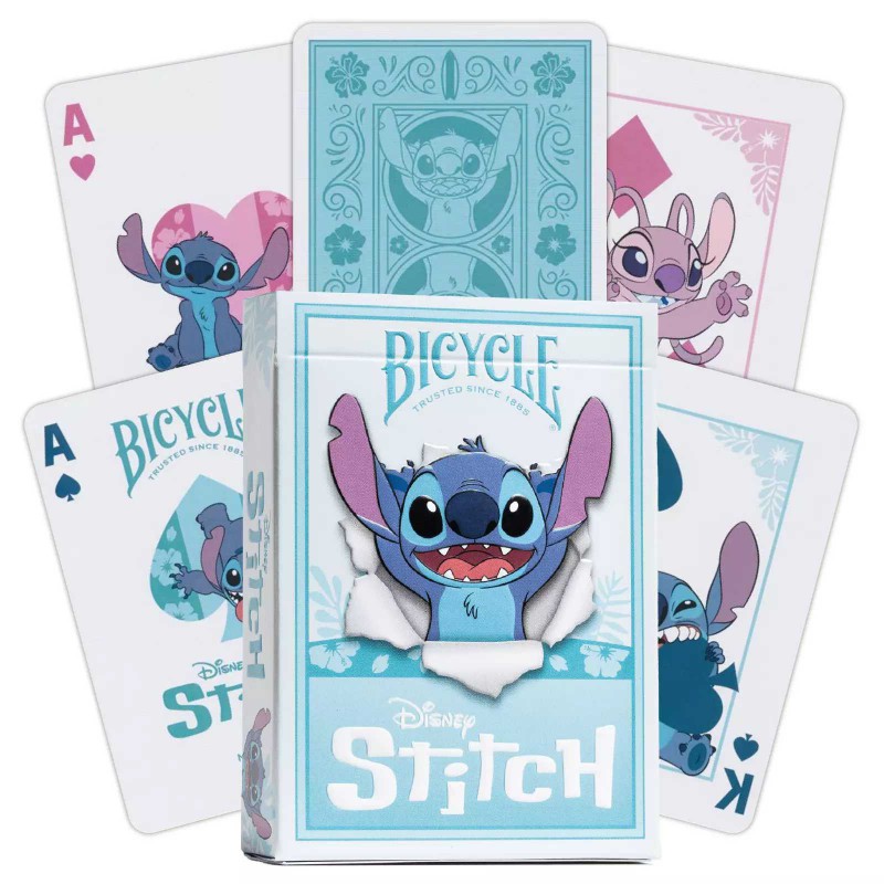 Pokerkaarten Bicycle Disney Stitch