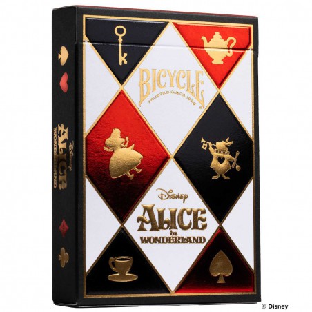 Pokerkaarten Bicycle Alice in Wonderland
