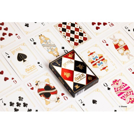 Pokerkaarten Bicycle Alice in Wonderland