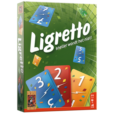 Ligretto Groen - Kaartspel, 999 Games