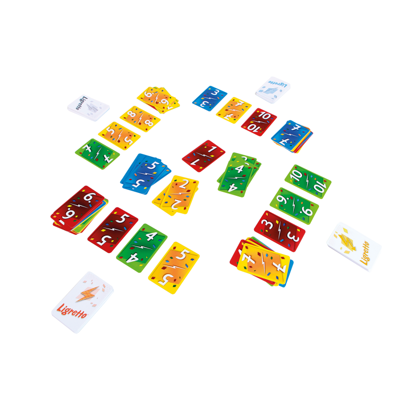 Ligretto blauw - Kaartspel, 999games