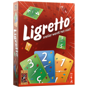 Ligretto Rood - Kaartspel, 999 Games