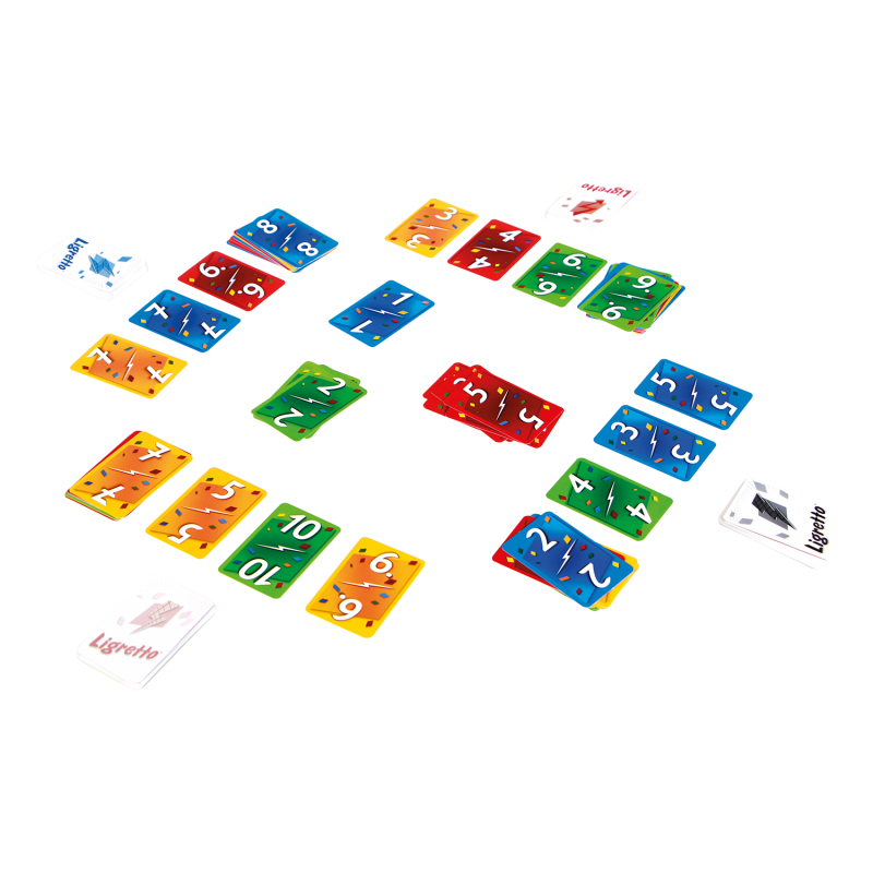 Ligretto rood - Kaartspel, 999games