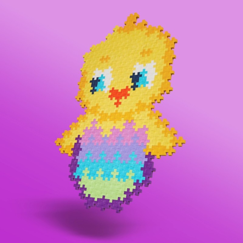 Plus-Plus - Puzzle by number Kuiken